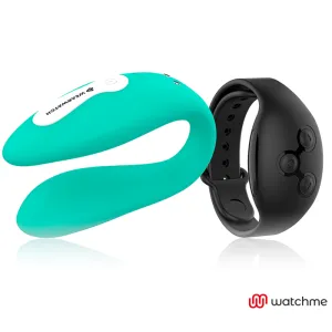 Dual-Technologie Vibrator Watchme Aquamarine / Jet von Wearwatch