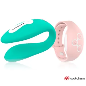 Watchme Dual Technology Vibrator Meerwasser / Rosa von Wearwatch