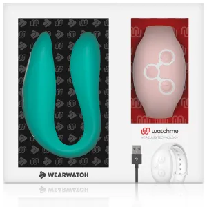 Watchme Dual Technology Vibrator Meerwasser / Rosa von Wearwatch