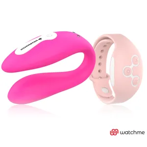 Watchme Dual Technology Vibrator Fuchsia / Pink von Wearwatch