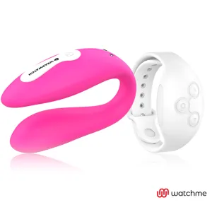 Watchme Dual Technology Vibrator Fuchsia / Snow von Wearwatch