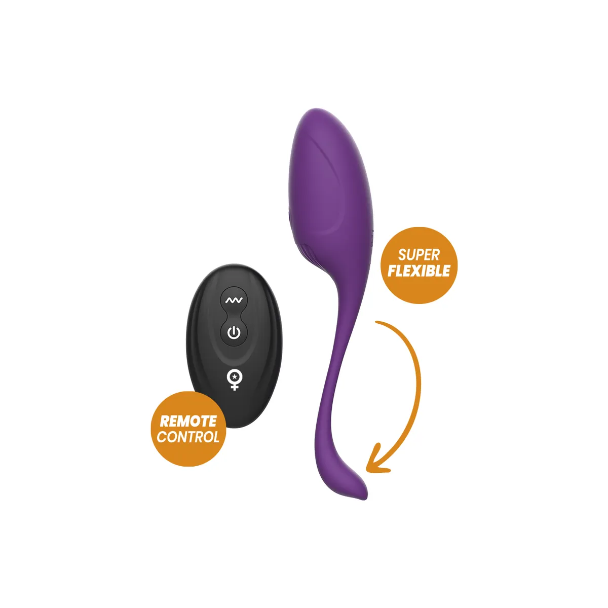 Rewovo Eiervibrator mit Fernbedienung von Rewolution | Fesselliebe.de