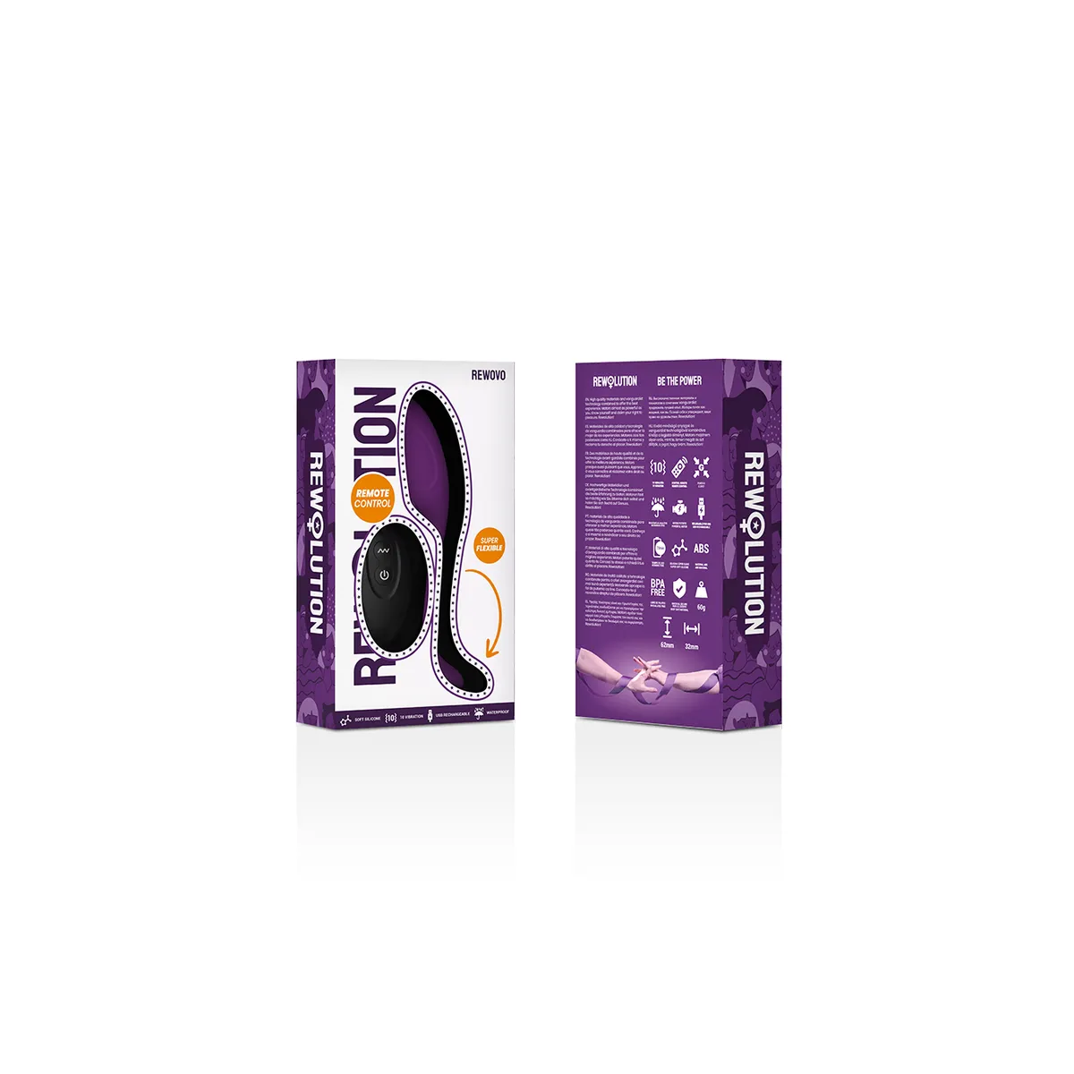 Rewovo Eiervibrator mit Fernbedienung von Rewolution | Fesselliebe.de