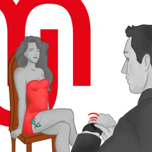 Wireless-Technologie-Uhr Pechschwarz von Watchme