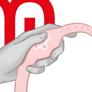 Wireless-Technologie-Uhr Zartes Rosa von Watchme