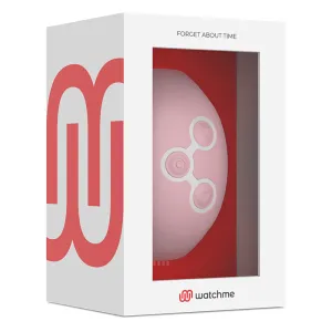 Wireless-Technologie-Uhr Zartes Rosa von Watchme