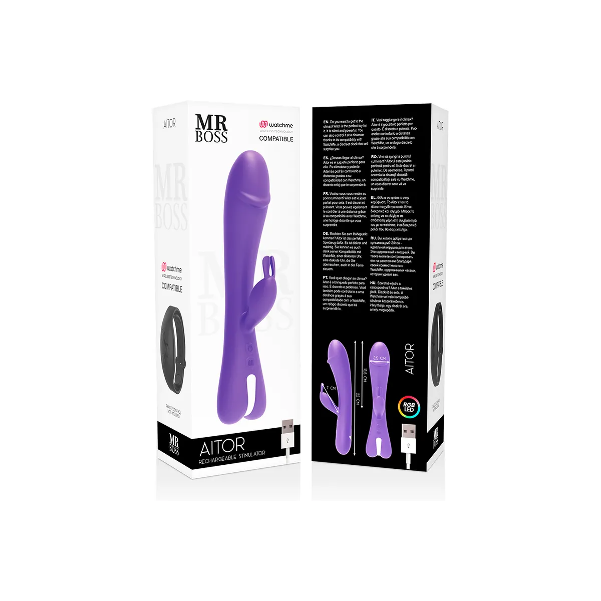 Aitor Rabbit Kompatibel mit Watchme Wireless Technology von Mr, Boss | Fesselliebe.de