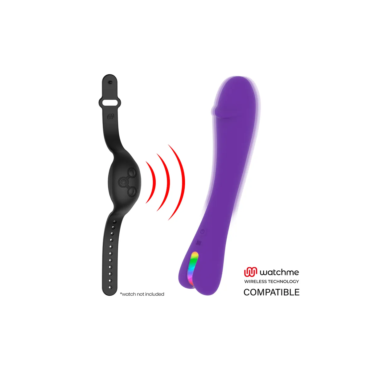 Enzo Vibrator Watchme Drahtlos-Technologie Kompatibel von Mr, Boss | Fesselliebe.de