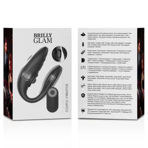 Paar mit Pulsierender und Vibrierender mit Fernbedienung von Brilly Glam
