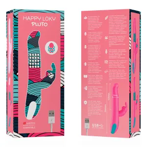 Pluto Rabbit Vibrator & Rotator Watchme Wireless Technologie Kompatibel von Happy Loky