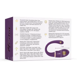 Merlin Double Couple Vibrator mit Fernbedienung von Treasure