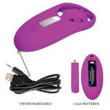 Dancing Butterfly Stimulator für Höschen mit Fernbedienung Flieder von Pretty Love Smart | Fesselliebe.de