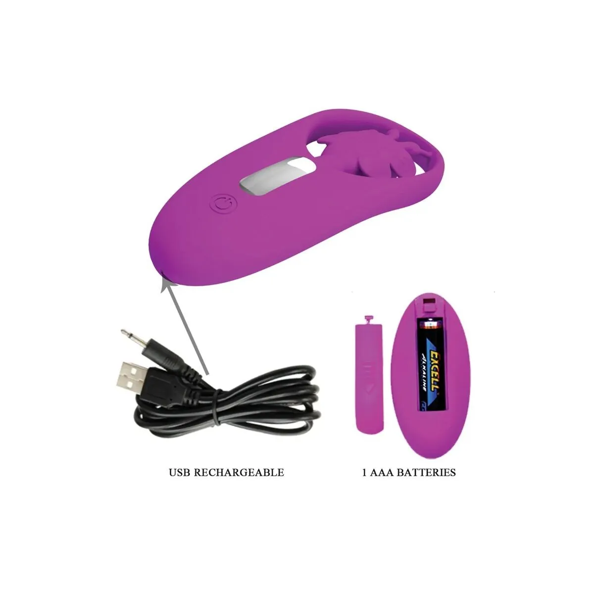 Dancing Butterfly Stimulator für Höschen mit Fernbedienung Flieder von Pretty Love Smart | Fesselliebe.de