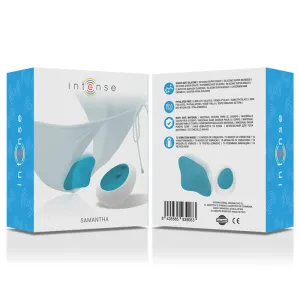 Samantha Pantie mit Fernbedienung Blau von Intense Fun