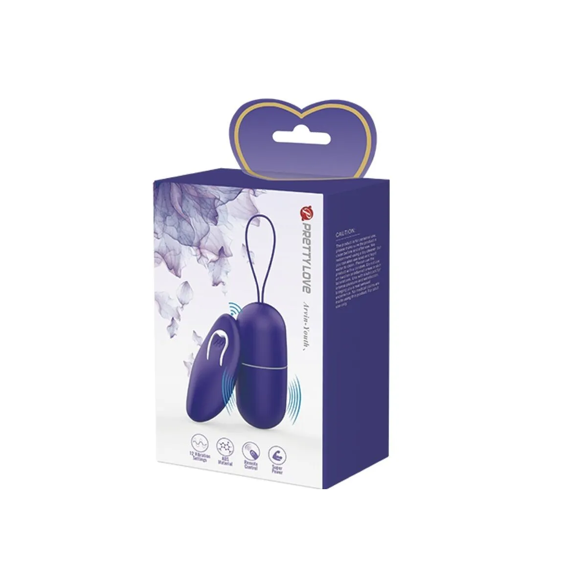 Arvin Youth Verletzt Ei mit Fernbedienung Violett von Pretty Love Youth | Fesselliebe.de