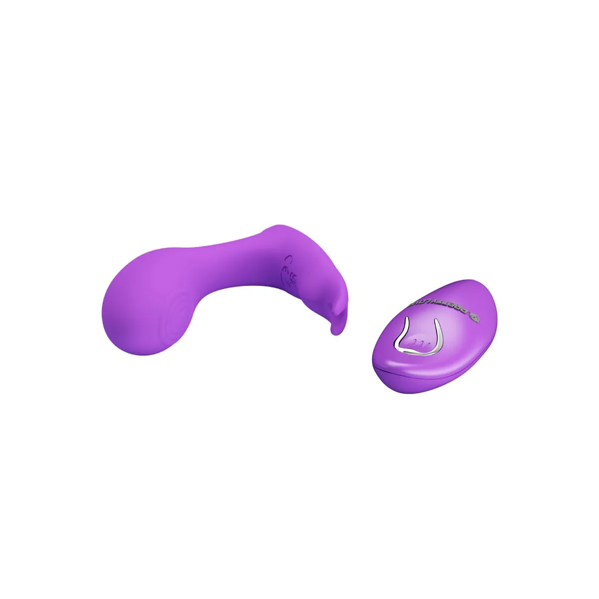 Idabelle Vibration & Pulsation mit Fernbedienung Violett von Pretty Love Bottom | Fesselliebe.de