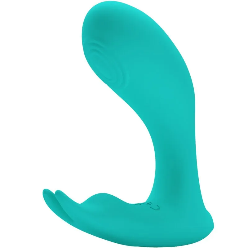 Idabelle Vibration & Pulsation mit Fernbedienung Blau von Pretty Love Bottom | Fesselliebe.de