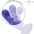 Shorty Vibrator mit Saugnäpfen Blau mit Fernbedienung von Intense Fun