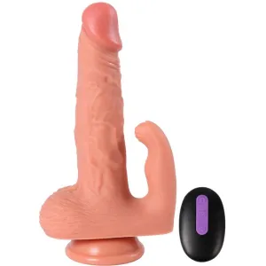 Hayden Dildo und Klitorisstimulator mit Vibration und mit Fernbedienung 16 cm von Shequ