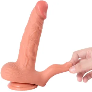 Hayden Dildo und Klitorisstimulator mit Vibration und mit Fernbedienung 16 cm von Shequ