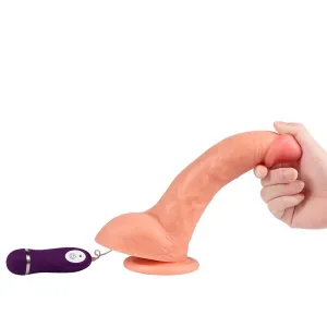 Beast Vibrierender Dildo mit Fernbedienung 24,5 cm von Shequ