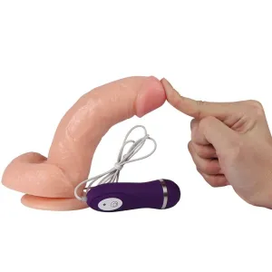 Kassadin Vibratordildo mit Fernbedienung 17,5 cm von Shequ