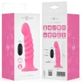 Cindy Vibrator Grösse L Spiralendesign 10 Vibrationen Rosa mit Fernbedienung von Intense Fun