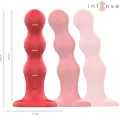 Cody Vibrator mit Saugnäpfen Rote mit Fernbedienung von Intense Fun
