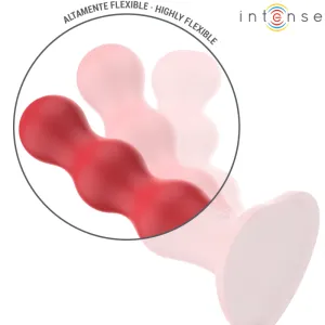 Cody Vibrator mit Saugnäpfen Rote mit Fernbedienung von Intense Fun