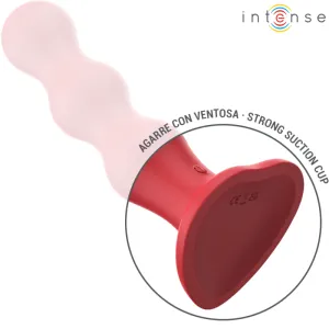 Cody Vibrator mit Saugnäpfen Rote mit Fernbedienung von Intense Fun