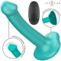 Katie Vibrator mit Saugnäpfen 10 Vibrationen Blau mit Fernbedienung von Intense Fun