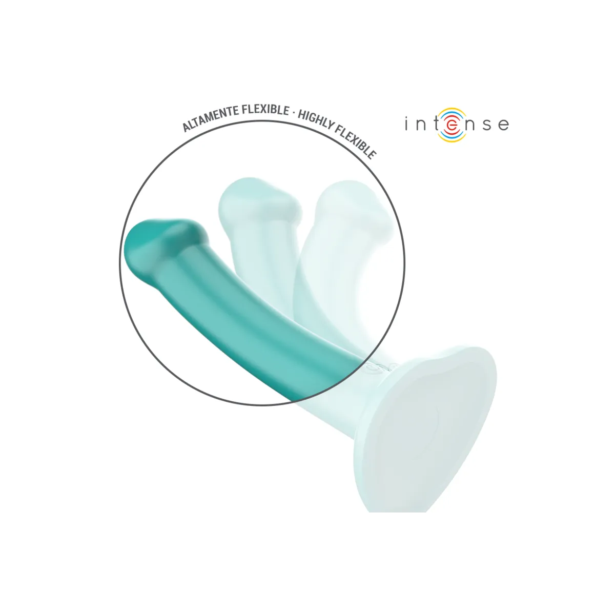 Katie Vibrator mit Saugnäpfen 10 Vibrationen Blau mit Fernbedienung von Intense Fun | Fesselliebe.de