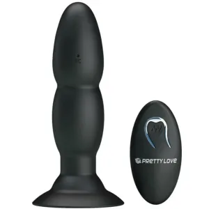Plug Vibrator und Rotation Durch mit Fernbedienung von Pretty Love Bottom