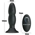 Plug Vibrator und Rotation Durch mit Fernbedienung von Pretty Love Bottom