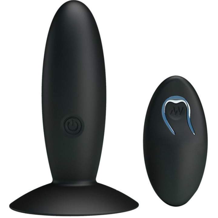 Wiederaufladbarer Analplug mit Vibration und Kontrolle von Pretty Love Bottom | Fesselliebe.de