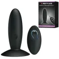 Wiederaufladbarer Analplug mit Vibration und Kontrolle von Pretty Love Bottom