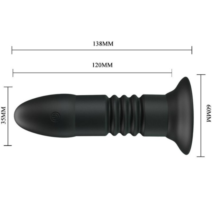 Stecker Magic Jinger auf & Ab und Vibration von Pretty Love Bottom | Fesselliebe.de