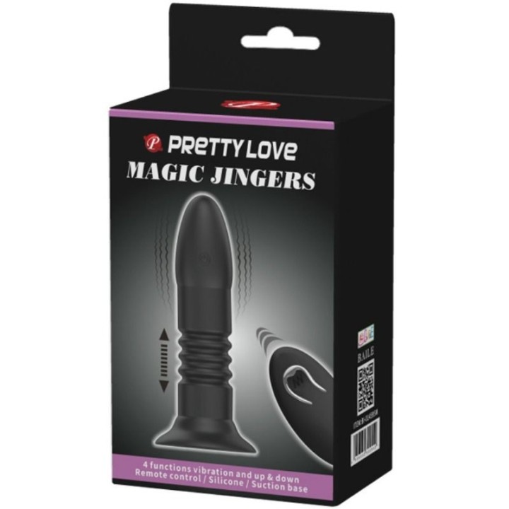 Stecker Magic Jinger auf & Ab und Vibration von Pretty Love Bottom | Fesselliebe.de