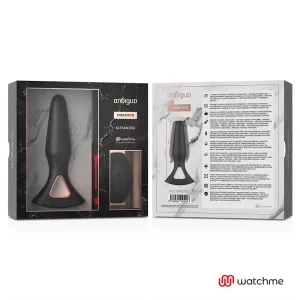 Watchme mit Fernbedienung Vibrator Anal Plug Alexandru von anbiguo