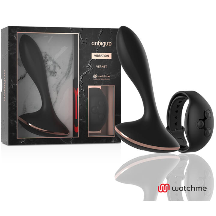 Watchme Vibrator mit Fernbedienung Analstecker Vernet von anbiguo | Fesselliebe.de