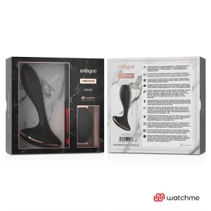 Watchme Vibrator mit Fernbedienung Analstecker Vernet von anbiguo