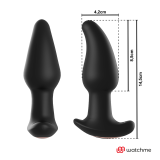 Watchme mit Fernbedienungsvibrator mit Rotierenden Perlen Anal Amadeus von anbiguo | Fesselliebe.de