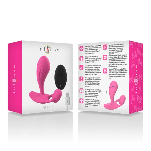 Shelly Plug Anal mit Fernbedienung Rosa von Intense Anal Toys | Fesselliebe.de