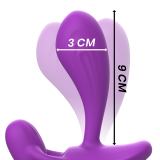 Shelly Plug Anal mit Fernbedienung Lila von Intense Anal Toys | Fesselliebe.de