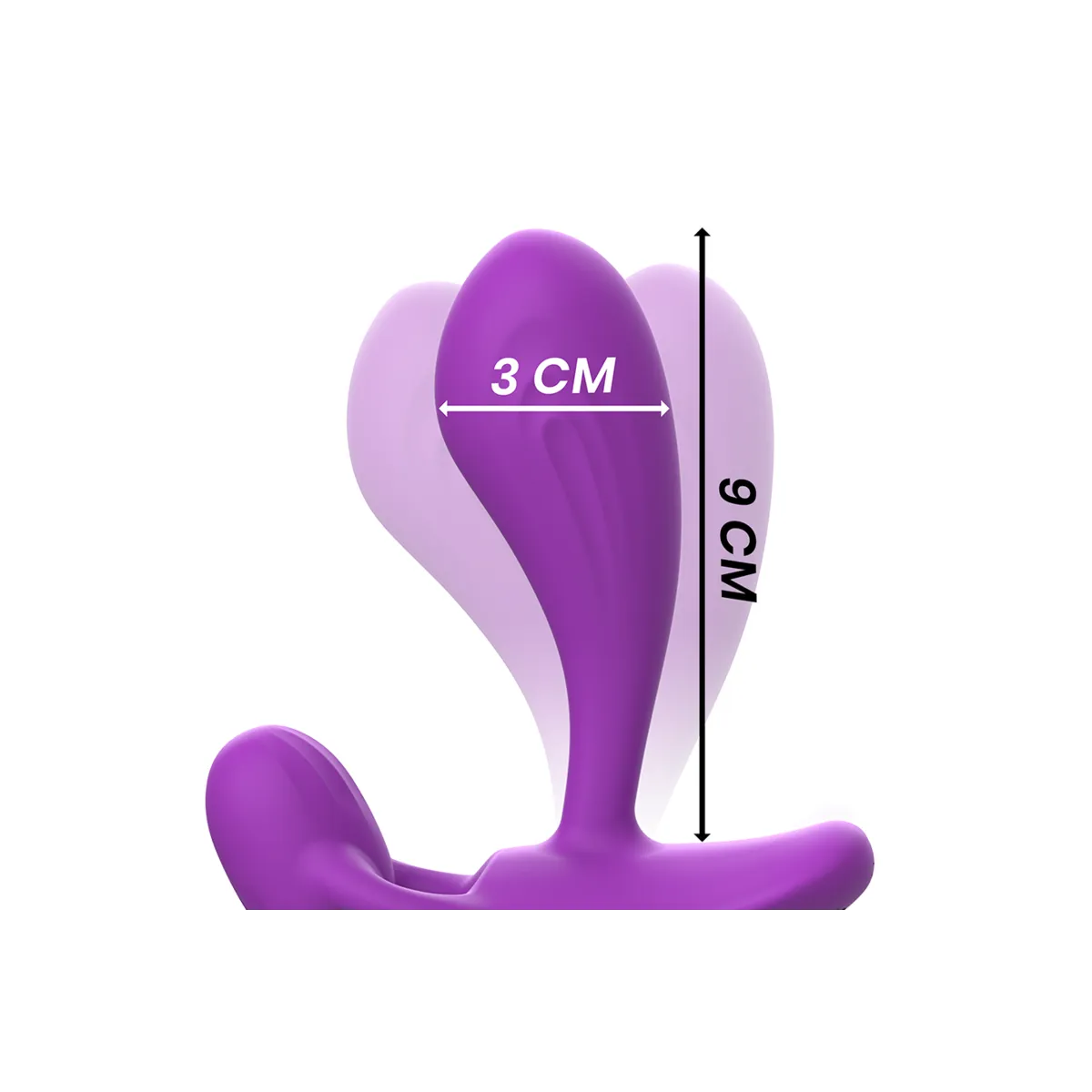 Shelly Plug Anal mit Fernbedienung Lila von Intense Anal Toys | Fesselliebe.de