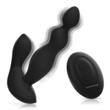 Cora Anal Plug Silikon mit Fernbedienung von Black&Silver | Fesselliebe.de