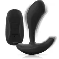 Dwayne Anal Plug Silikon mit Fernbedienung von Black&Silver