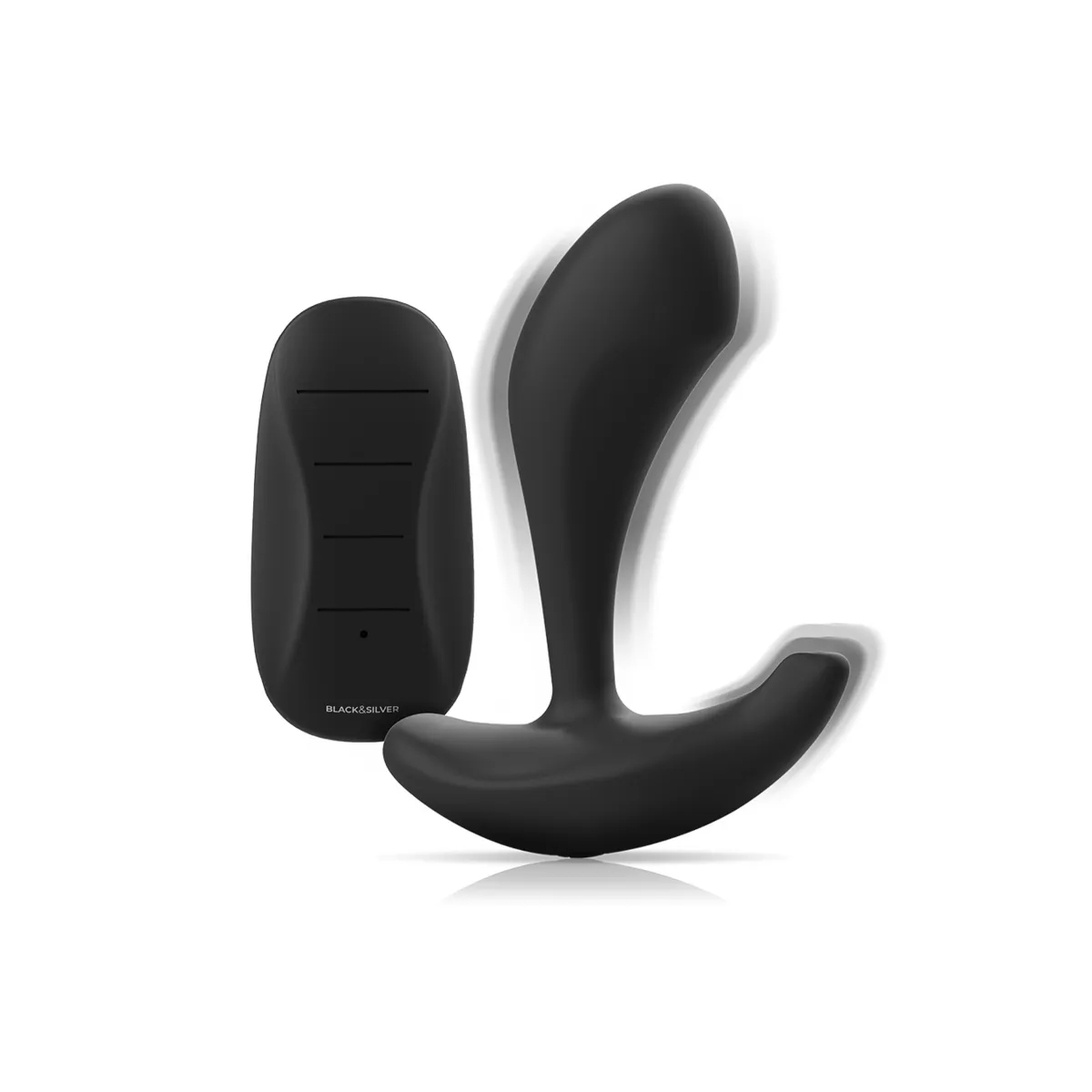 Dwayne Anal Plug Silikon mit Fernbedienung von Black&Silver | Fesselliebe.de