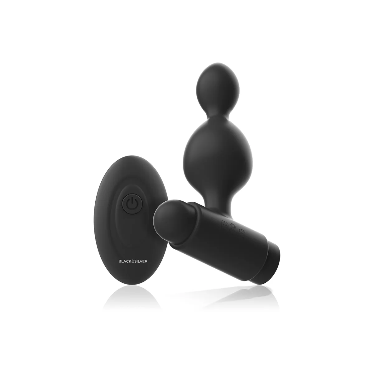 Tucker Kleine Analstecker aus Silikon mit Fernbedienung von Black&Silver | Fesselliebe.de