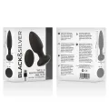 Wells Plug Silikon Anal Rotator mit Fernbedienung von Black&Silver